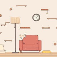 Meow Time: Cozy Cat Room